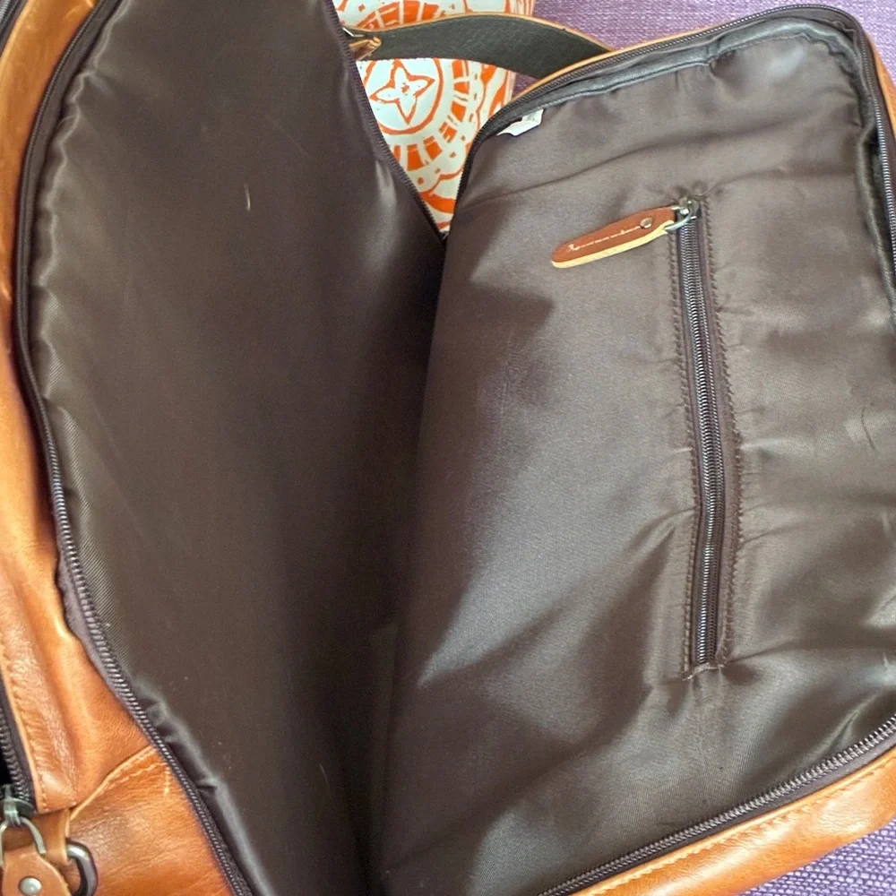 Scraften  Men's Genuine Leather Vintage Briefcase